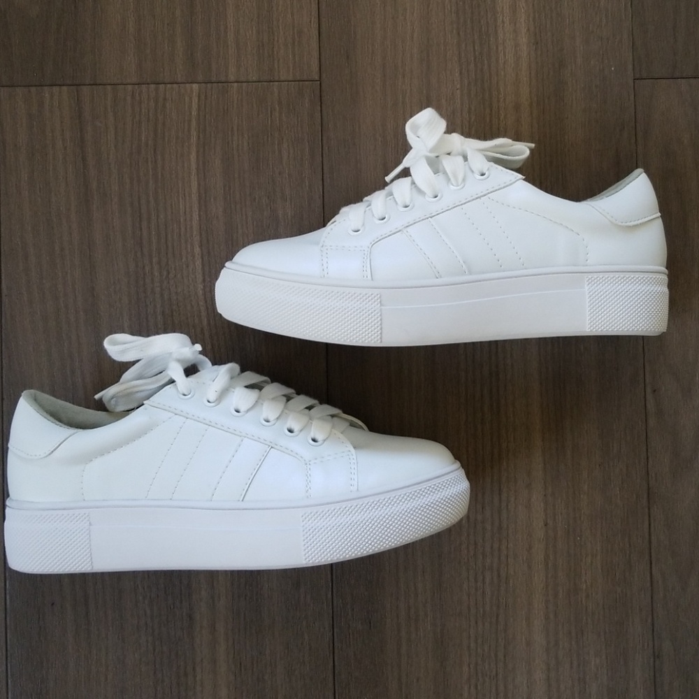 White women's sneakers